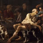 Lazarus en de rijke man - Hendrick ter Brugghen (Publiek Domein - wiki)