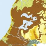 Nederland rond 500 v.Chr. (CC BY-SA 3.0 - RACM & TNO - wiki)
