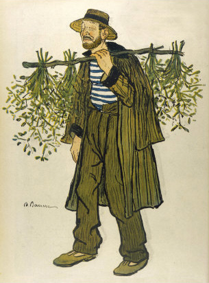The Mistletoe (maretak) Seller - Adrien Barrère