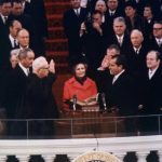 Inauguratie van Richard Nixon, 20 januari 1969 (Publiek Domein - Oliver F. Atkins)