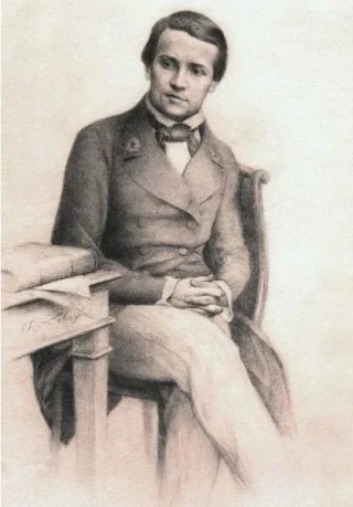 Louis Pasteur in 1845 - Charles Lebayle.