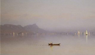 Morning in the Hudson - Sanford Robinson Gifford (Publiek Domein - wiki)