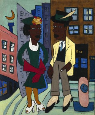 Street Life Harlem, 1939 - William Henry Johnson (Wallraf-Richartz-Museum)