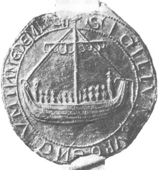 Zegel van Medemblik uit 1550 (Publiek Domein - wiki)