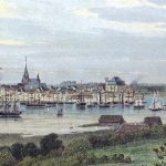 Vrede van Kiel - Kiel in 1855 (Publiek Domein - wiki)