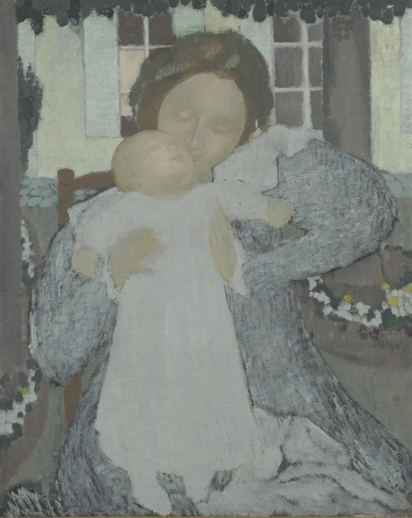 Maurice Denis (1870 – 1943), Moederschap (Vierge au baiser), 1896-1897, olieverf op doek, Van Gogh Museum, Amsterdam