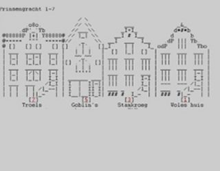 Huisjes in De Digitale Stad (Collectie AmsterdamMuseum)
