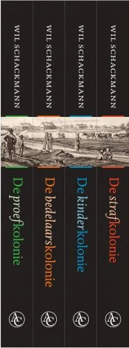 Boeken van Wil Schackmann over de Koloniën van Weldadigheid