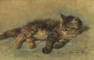 Katje, 1896 - Henriëtte Ronner-Knip (Publiek Domein - wiki)