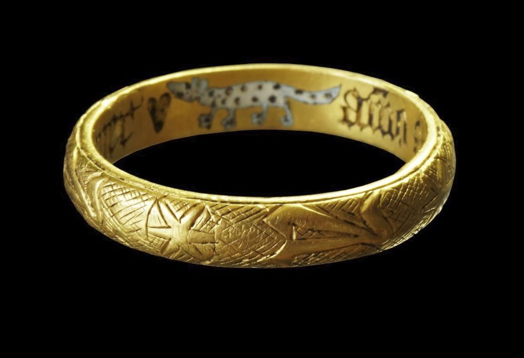 Foto van de ring (Alexander van de Bunt, Landschap Erfgoed Utrecht)