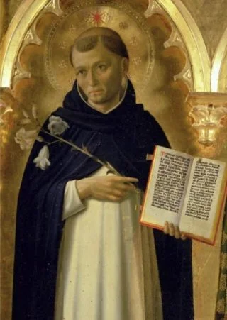 Dominicus Guzman door Fra Angelico (Publiek Domein - wiki)
