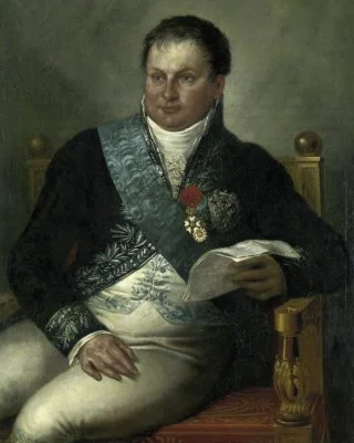 Portret van Alexander Gogel uit ca.1812 door Matthijs Ignatius van Bree (Publiek Domein - wiki)