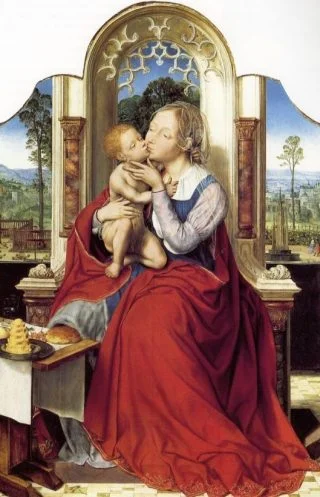 De maagd Maria (1525) - Quinten Massijs