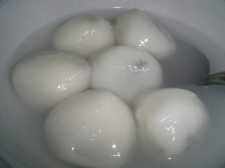 Yuan xiao, traditioneel gegeten tijdens het Lantaarnfestival
