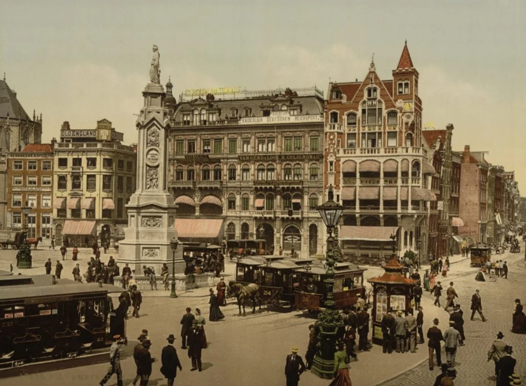 Naatje van de Dam rond 1890 - Photochrom (Library of Congress)