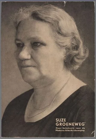 Suze Groeneweg, 1918 (Publiek Domein - IISG)