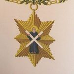 Andreaskruis - Orde van de Distel (Publiek Domein - wiki)
