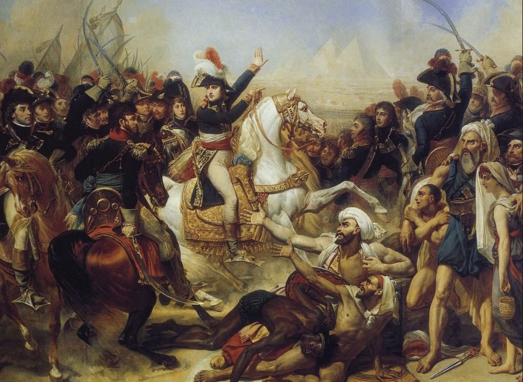 Napoleon tijdens de Slag bij de Piramiden, 1798 -  Antoine-Jean Gros
