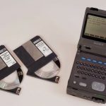 Sony-leesapparaat met kleine CD-ROMs (© foto Collection Jak Boumans)