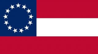 Vlag van de Geconfedereerde Staten van Amerika, 1861–1863