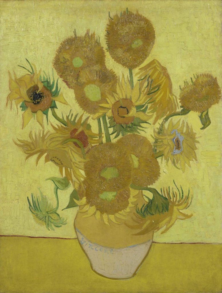 Zonnebloemen - Vincent van Gogh, januari 1889 | Van Gogh Museum, Amsterdam (Vincent van Gogh Stichting)