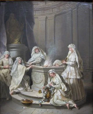 Vierges antiques - Jean Raoux  (Publiek domein)