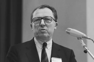 Jacques Delors als voorzitter van de Europese Commissie, mei 1988 (CC0 - Anefo - Rob Croes - wiki))