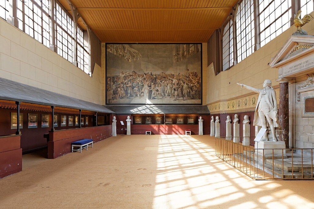 Salle du jeu de Paume, de ruimte waar de afgevaardigden in 1789 hun eed aflegden
