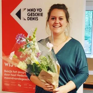 Marit wint titel Jong Historicus van het Jaar (Foto: Maand van de Geschiedenis)