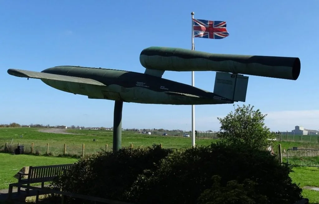 V1 in een RAF-museum in Kent (CC BY-SA 4.0 - Ad Meskens - wiki)
