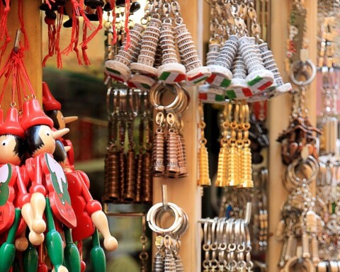 Italiaans souvenirwinkeltje