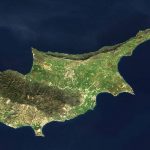 Satellietfoto van Cyprus (Publiek Domein - wiki)