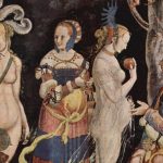 Paris geeft de appel aan Aphrodite, ca. 1520 - Niklaus Manuel (Publiek Domein - wiki)