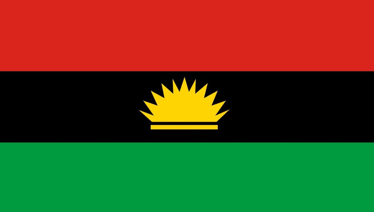 Biafra-oorlog - Vlag van de republiek Biafra