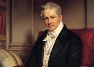 Alexander von Humboldt, 1843, door Joseph Karl Stieler