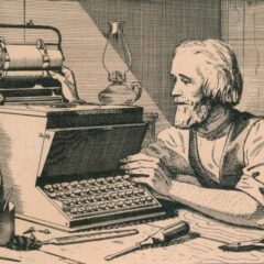 Christopher Sholes en het QWERTY-toetsenbord