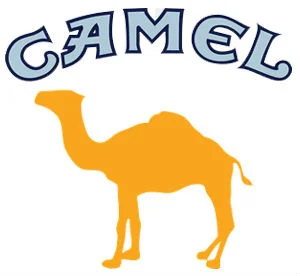 Logo van het sigarettenmerk Camel