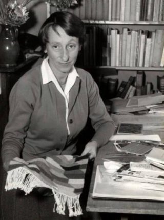 Gisèle van Waterschoot van der Gracht, 3 september 1957 (CC0 - Harry Pot - Nationaal Archief - wiki)