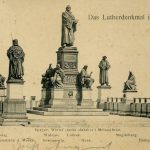Protestanten - Luther-monument in Worms (Publiek Domein - wiki)