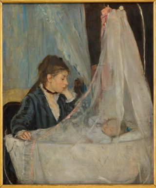 Le berceau - Berthe Morisot, 1872 (© RMN-Grand Palais (Musée d’Orsay)/ Michel Urtado)