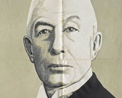 Colijn op een verkiezingsposter uit 1937 (Publiek Domein - wiki)