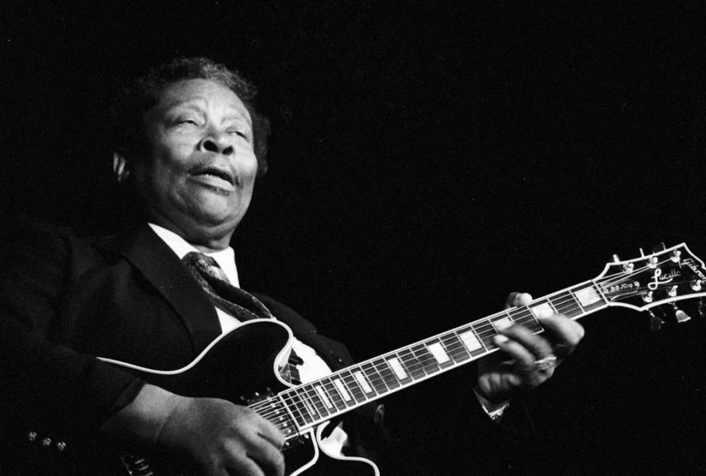 B.B. King live in Frankrijk, 1989 (CC BY 2.5 - Roland Godefroy - wiki)