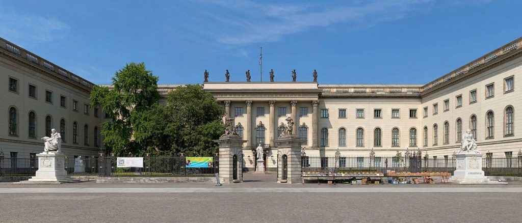 Hoofdgebouw van de Humboldtuniversiteit in Berlijn