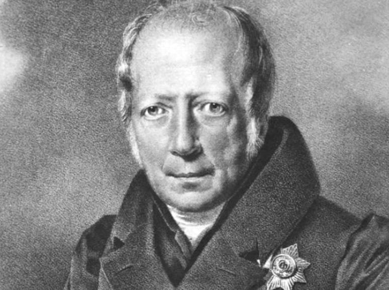 Wilhelm von Humboldt - Lithografie van Franz Krüger (Publiek Domein - wiki)