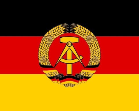 Korte geschiedenis van de DDR - DDR-vlag