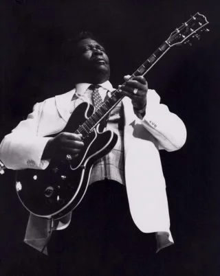 B.B. King in de jaren tachtig (CC BY-SA 3.0 - Ronzoni - wiki)