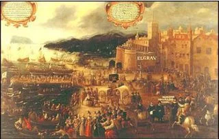 Inscheping van de moriscos te Valencia 1609