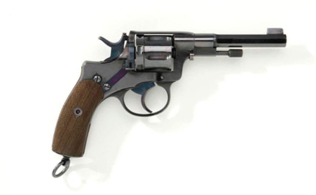 Russische revolver uit circa 1890