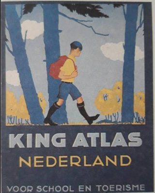 Eerste editie van de KING Atlas uit 1936 (Foto: Historiek) 