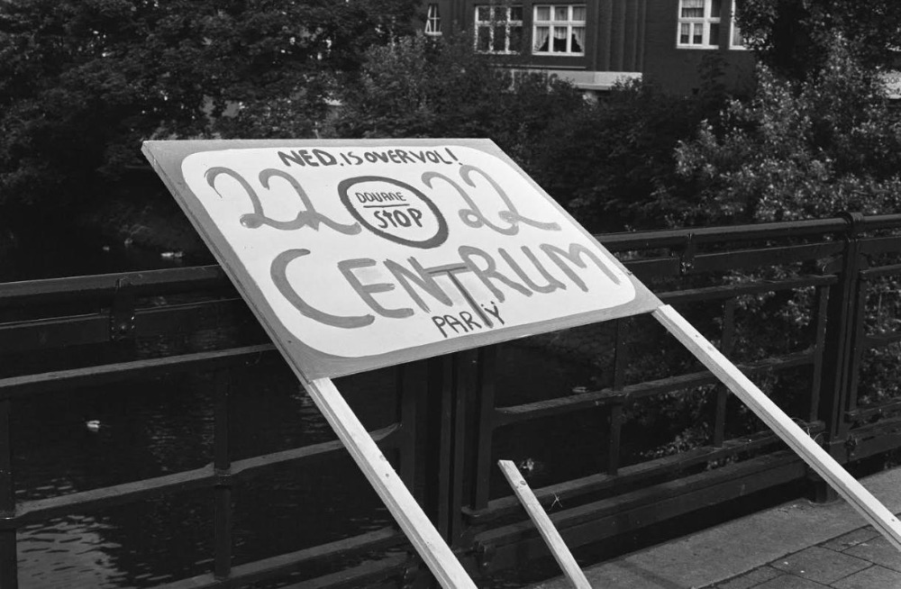 Verkiezingsbord Centrumpartij, mei 1981
